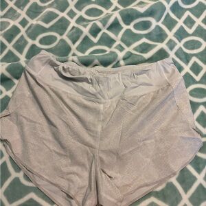 Athleta Beige and White Printed Shorts